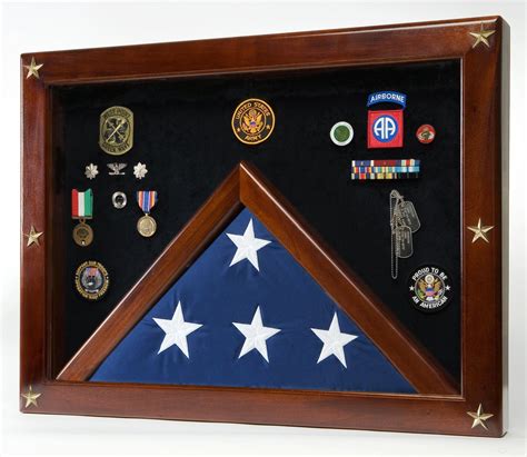 military metal shadow box|military shadow box with pictures.